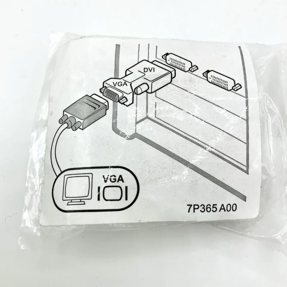 Dell DP/N 0J8461 DVI VGA Video Adapter Converters CN-0J8461-25960-37A-0H65 - NEW